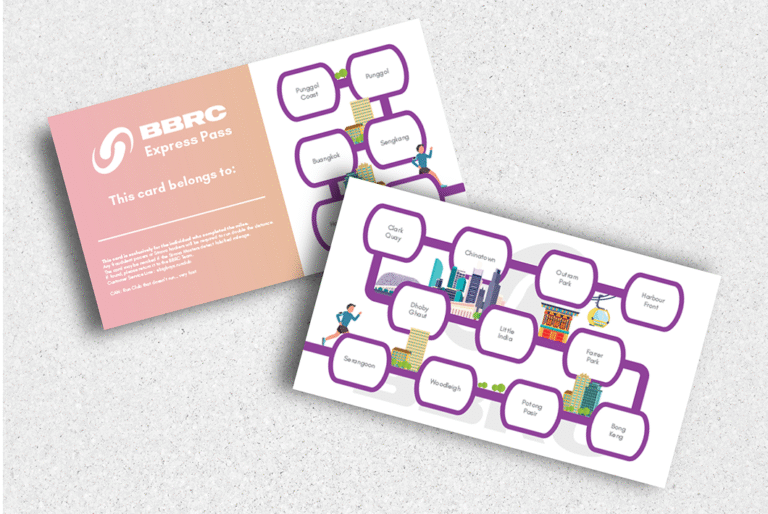 Stamp Card Design - BBRC